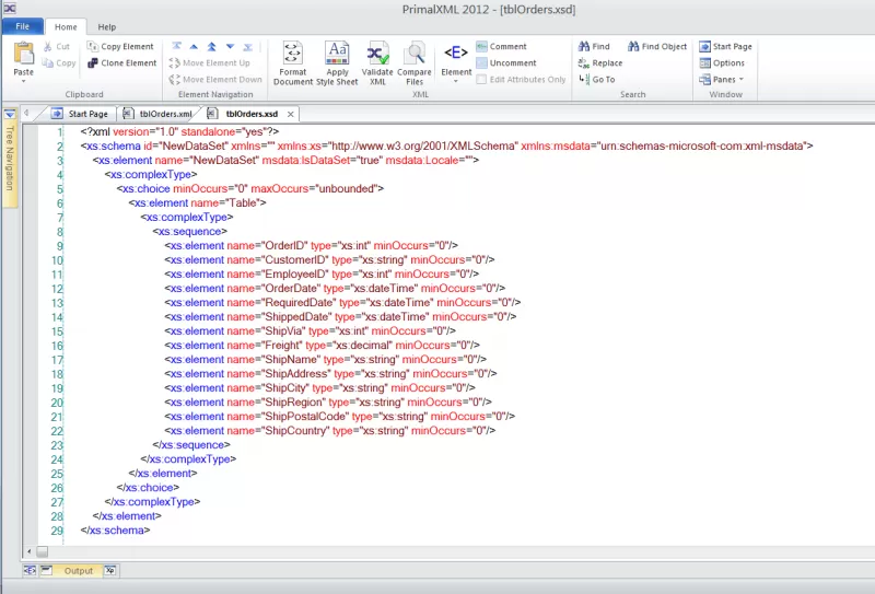 чем открыть xsd