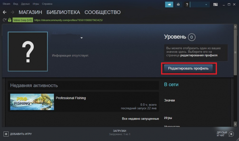 как в steam поменять фон