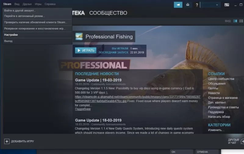 как запустить в оконном режиме игру стим