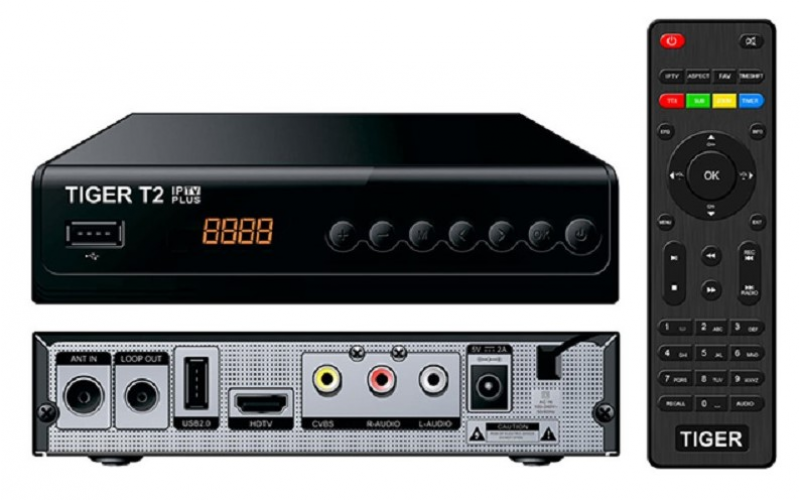 Цифровой эфирный тюнер Tiger T2 IPTV: обзор и прошивка