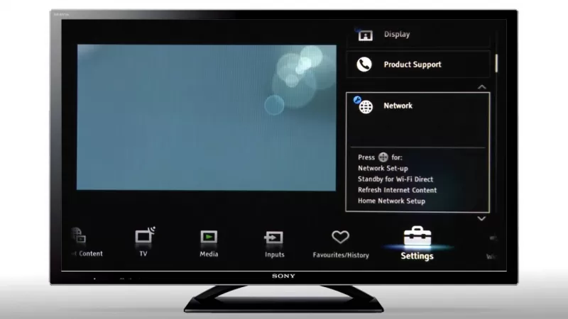 iptv sony bravia настройка
