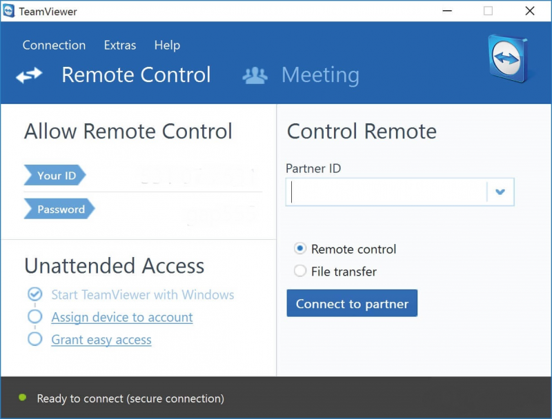 как подключиться к teamviewer