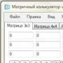 Matrixes Calc логотип