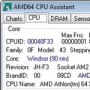 AMD64 CPU Assistant логотип