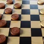 Шашки (English Checkers) логотип