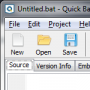 Quick Batch File Compiler логотип