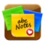 abcNotes: стикеры напоминалки логотип