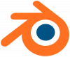 Blender логотип