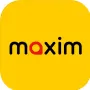 maxim - заказ такси, доставка логотип