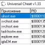 Universal Cheat логотип