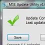 MSE Update Utility логотип