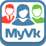 MyVk Гости и Друзья Вконтакте логотип