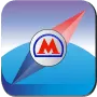 Компас метро Москвы логотип