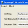 CHM to DOC Converter логотип