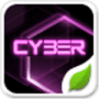 Cyber Pink GOLauncher EX Theme логотип