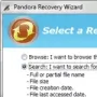 Pandora Recovery логотип